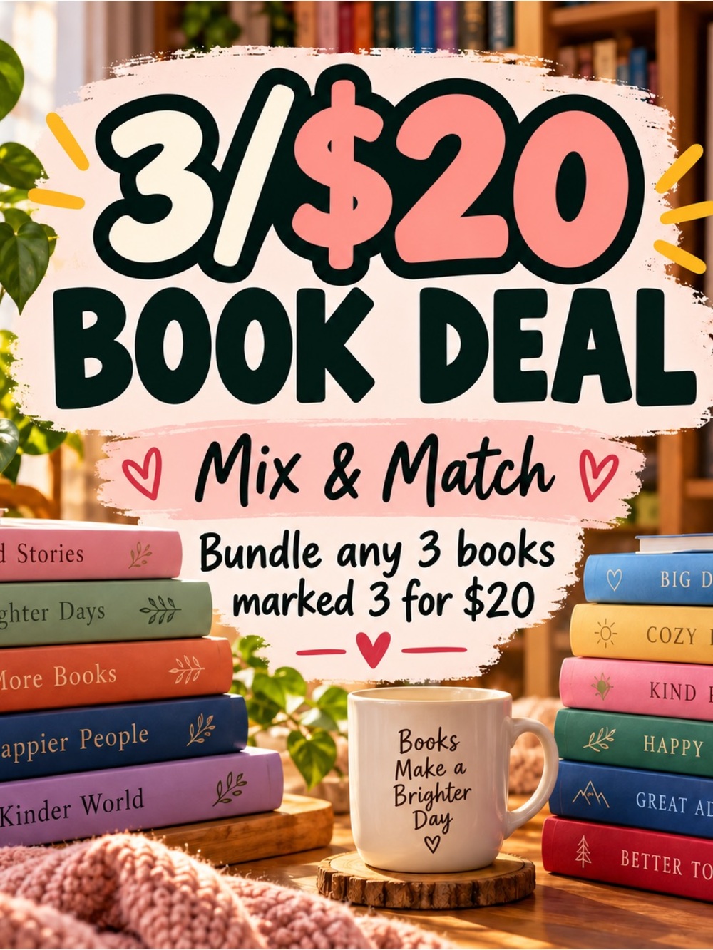 Book bundles! Booktok / Romance / Thriller / Fiction